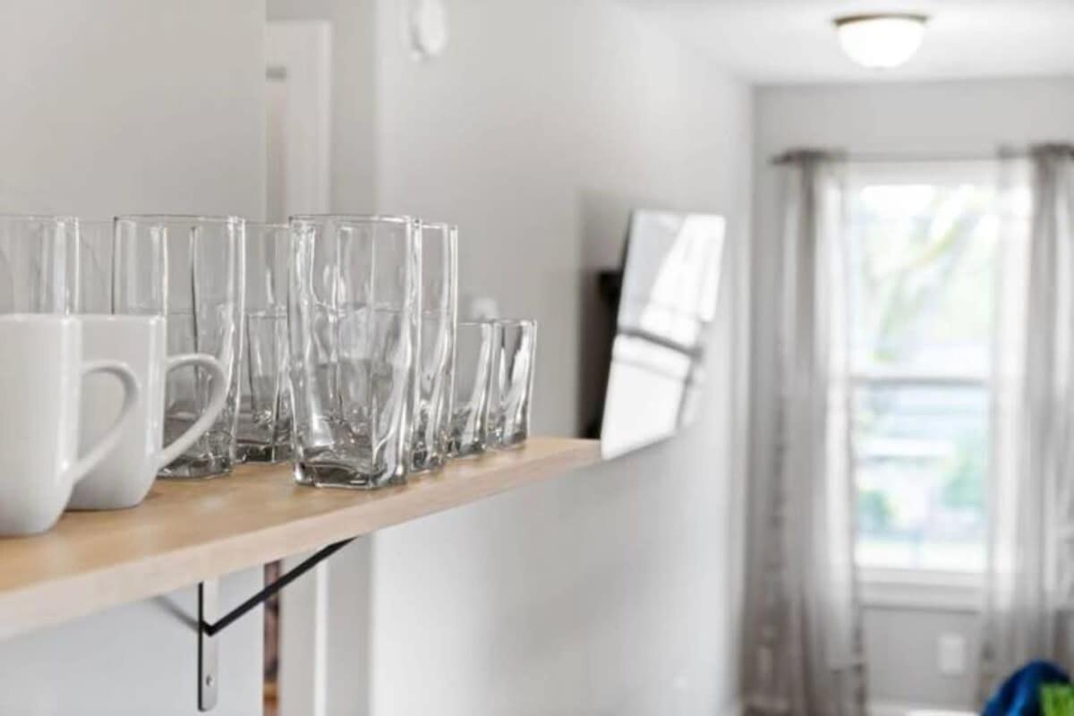 Apartamento The Campbell Carriage House Clarksville Exterior foto